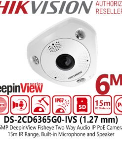 Hikvision 6 MP DeepinView Fisheye Network Camera 1.16mm