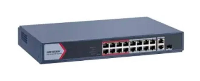 HIKVISION 16 Port Fast Ethernet Smart POE Switch